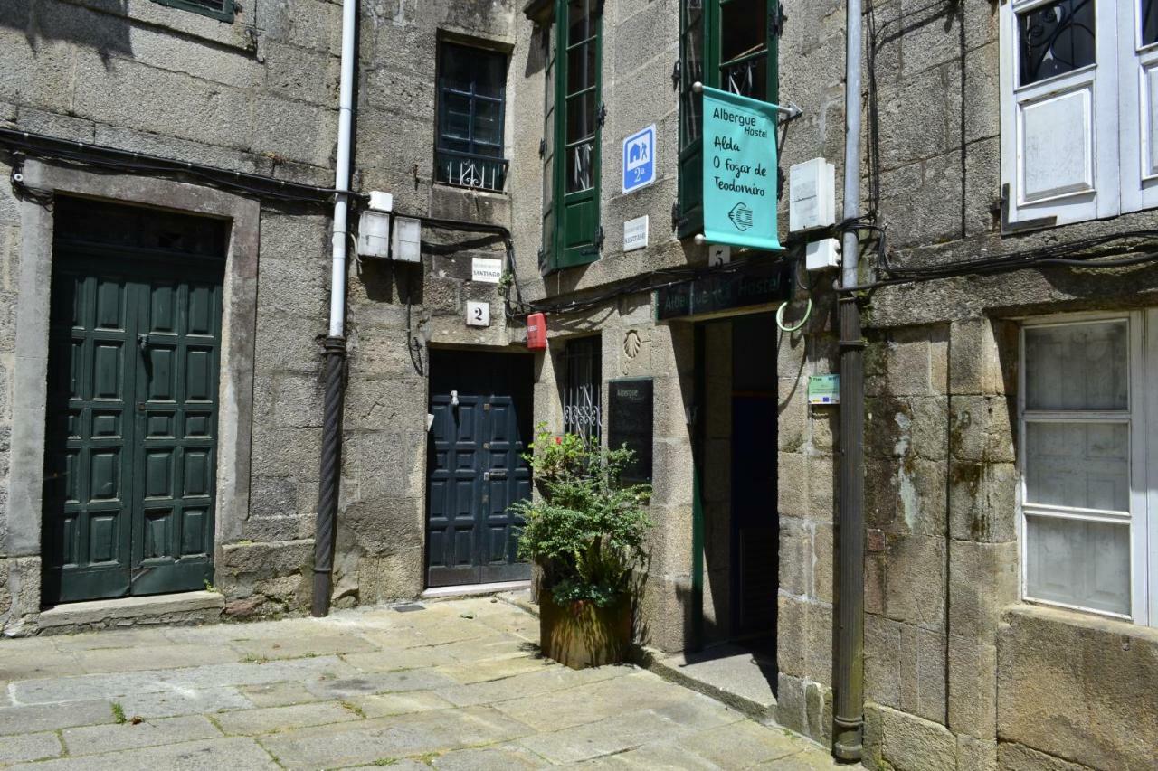 Albergue O Fogar De Teodomiro Santiago de Compostela Exteriör bild